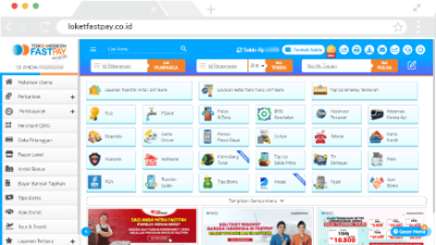 Aplikasi Gerai Fastpay Web