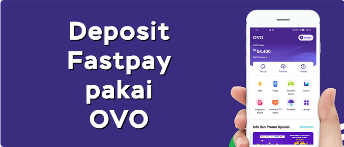 Cara Isi Saldo Fastpay Melalui Aplikasi OVO