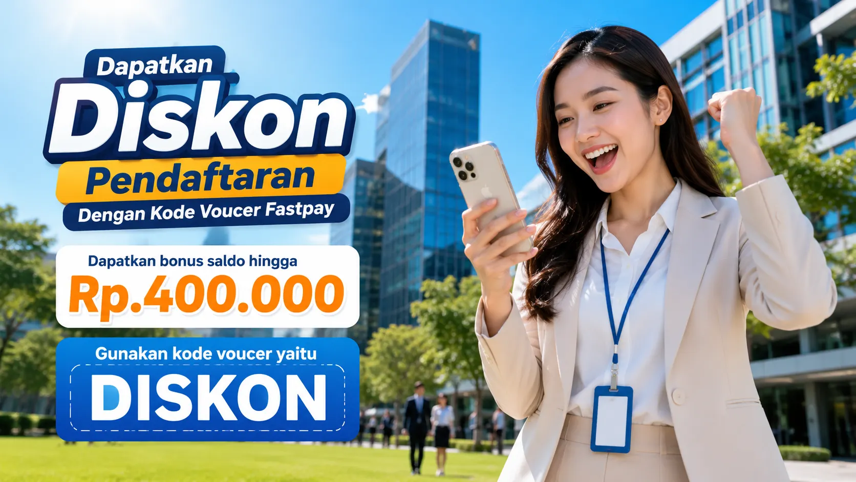 Dapatkan Diskon Pendaftaran Dengan Kode Voucer Fastpay