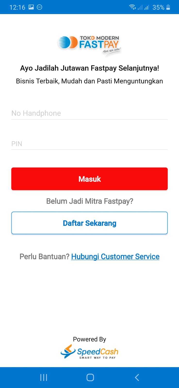 Login Fastpay