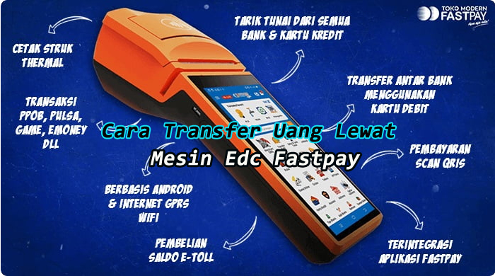 Cara Transfer Uang Lewat Mesin Edc Fastpay