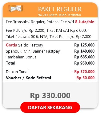Paket Pendaftaran Reguler