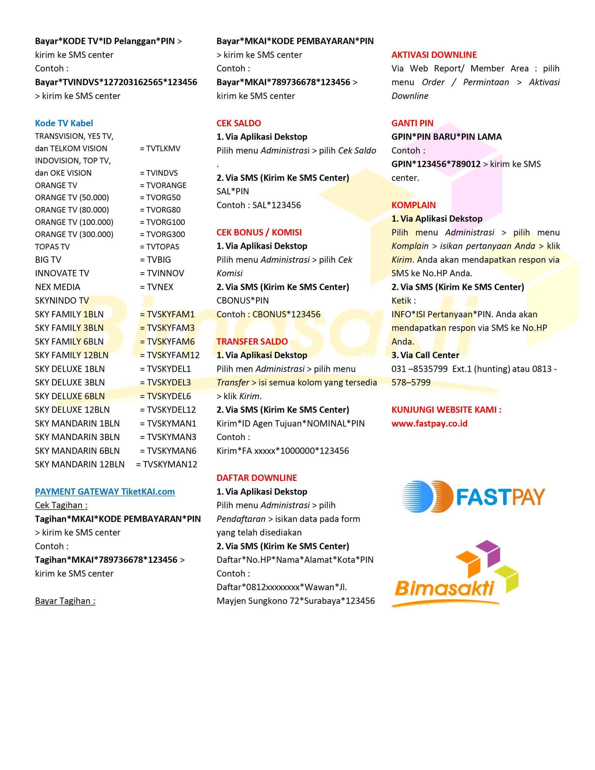 Buku Panduan Aplikasi Fastpay