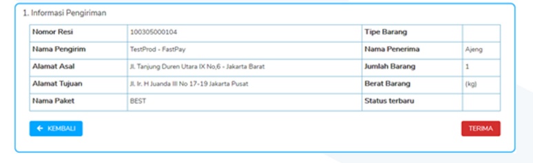 Panduan Layanan Fastpay