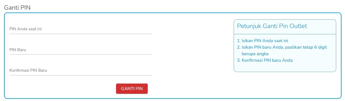 ganti pin