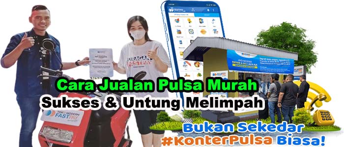 Cara jualan pulsa murah
