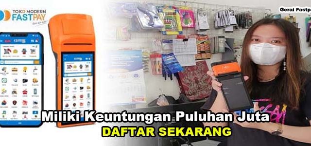 Gerai Fastpay PPOB Terlengkap Mesin Edc dan Bisnis Transfer Bank Murah