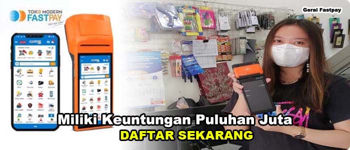 Gerai Fastpay PPOB Terlengkap Mesin Edc dan Bisnis Transfer Bank Murah