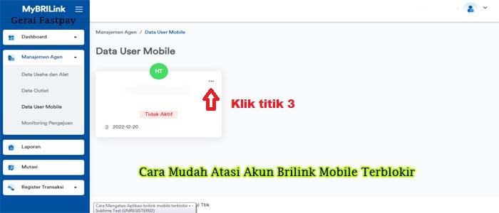 Cara Mudah Atasi Akun Brilink Mobile Terblokir