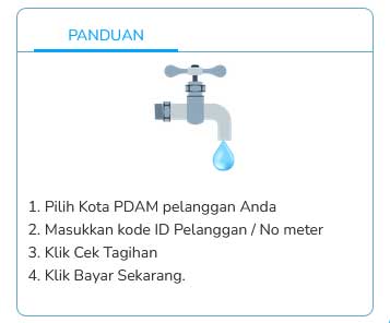 Cek dan Bayar Tagihan Pdam Melalui Gerai Fastpay