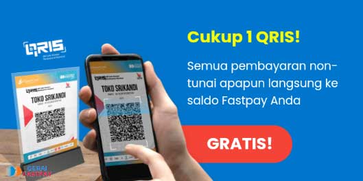 Gerai Fastpay Penyedia Layanan QRIS