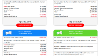 biaya daftar fastpay