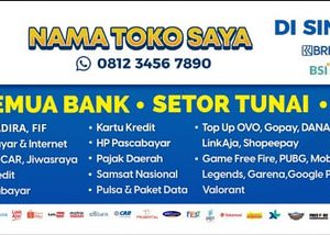 Cara Bikin dan Pesan spanduk Fastpay Terbaru dan Profesional