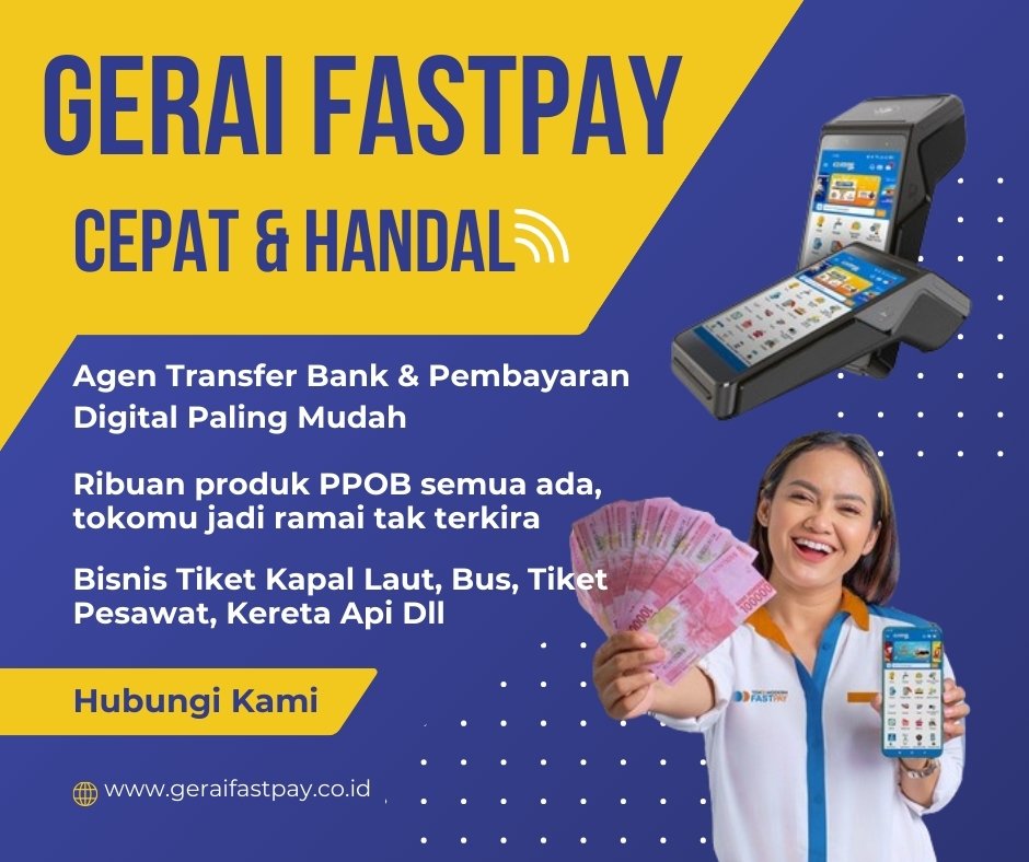 Cara Mulai Bisnis Tiket Perjalanan di Gerai Fastpay