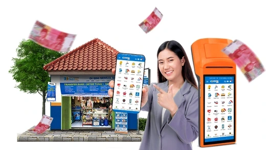 bisnis mini ATM, cara mudah tarik dan setor tunai dengan mesin EDC